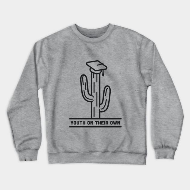 YOTO - Saguaro Logo Crewneck Sweatshirt by Youth On Their Own